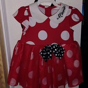 Minnie mouse baby costume